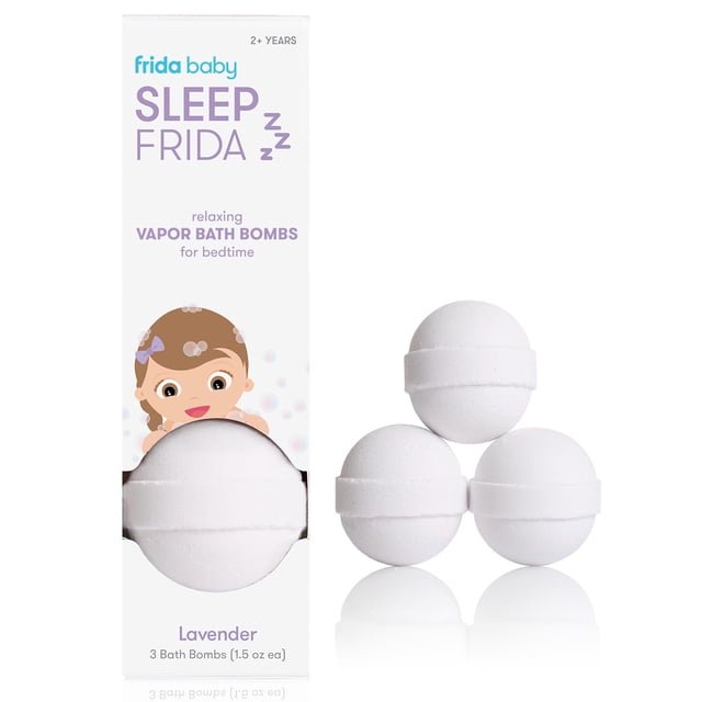 Bombas de baño Frida Baby Sleep Vapor para niños con aceites esenciales