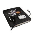 thumbnail image 3 of HELLHERO Polyester Fabric Book Organizer Bag for Friend Book Lovers Gift for Journals Planners Books Washable, 11.4 Inch X 8.66 Inch Astronaut Ball, 3 of 8