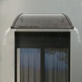 thumbnail image 6 of Autrinix Outdoor Door Awning with Strong Load-bearing Capacity, Rain and Snow Protection, UV Shielding, Aluminum Alloy Frame, Perfect for Front Doors and Entryways, 6 of 11