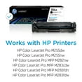 thumbnail image 4 of HP 206A Black Original LaserJet Toner Cartridge, ~1,350 pages, W2110A, 4 of 5