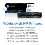HP 206A Original LaserJet LASER Toner Cartridge, Black, 1 Each ...
