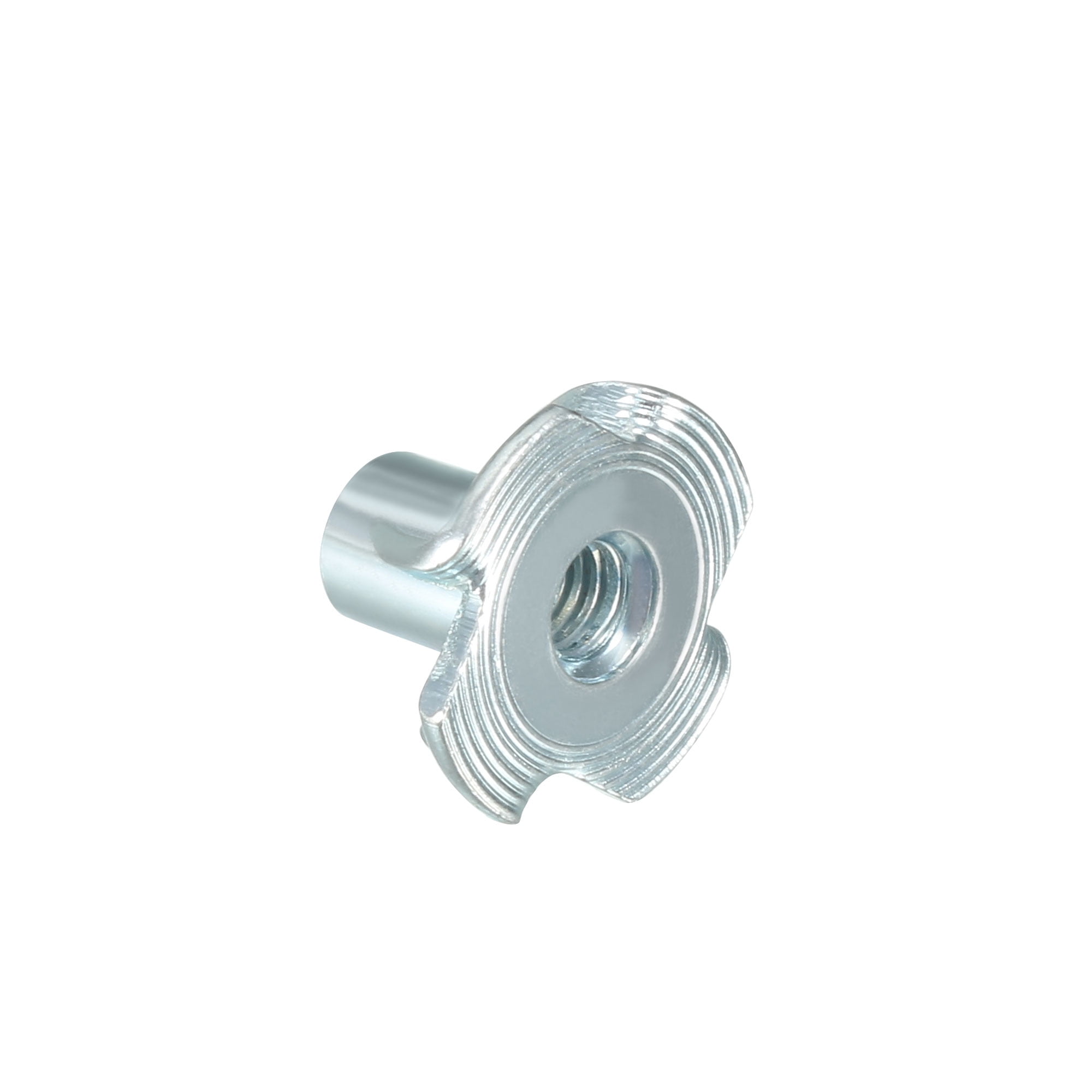 Four Pronged Tee Nut T-Nut for Rock Climbing Holds Wood Cabinetry M4 20Pcs Four Pronged Tee Nut T-Nut for Rock Climbing Holds Wood Cabinetry M4 20Pcs