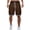 Coffee, variant on Shorts Mens 7" Athletic Running Quick Dry Mesh Shorts with Pockets (Available in Big & Tall) Dark Gray S