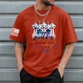 thumbnail image 2 of Rotm Independence Shirt American Flag Patriotic July 4th T-shirt Mens Graphic Tees Short Sleeve Tee Red,S, 2 of 6