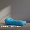 thumbnail image 2 of Abbraccia Sofá inflable para exterior, colchón de aire plegable portátil, sillón individual para eventos, siesta o almacenamiento interior, 2 of 6