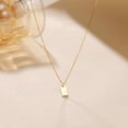 thumbnail image 4 of S925 Sterling Silver Initial Necklaces for Women Dainty 14k Gold Plated Letter Name  Pendant Necklace A-Z Personalized Tag Charm Chain Jewelry Christmas Gifts for Mother Daughter, 4 of 12