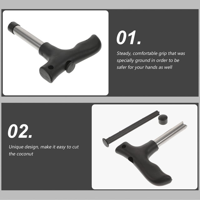 AURARMLET Herramienta Para Abrir Cocos Con Único Para Usar