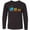 AB-Black, variant on Inktastic Colorful Toy Train Long Sleeve Youth T-Shirt