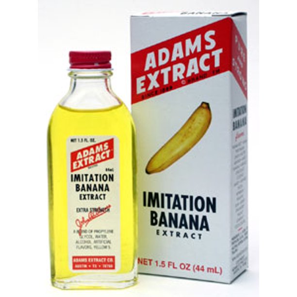 Adams Extract Imitation Banana Extract, 1.5 oz
