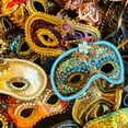 thumbnail image 6 of 11 Yard Sequins Trim Ribbon 0.5 Inch Sequin Gimp Braid Trim Spangle Flat Sequins for Crafts Sewing Clothes Home Party Decoration, Navy Blue, 6 of 7