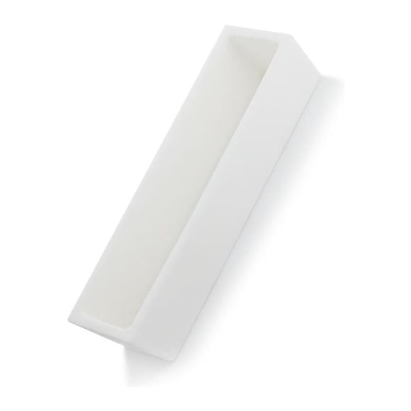 Yuarrent Crisol de corindón cerámico de alúmina, 100x30x20mm, soporte de muestra para botes para hornos de mufla de tubo Type2 NO2