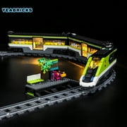 YEABRICKS Led Lighting Kit Compatible with Legos City Express Passenger Train 60337 Building Set(Not Include the Building Set)