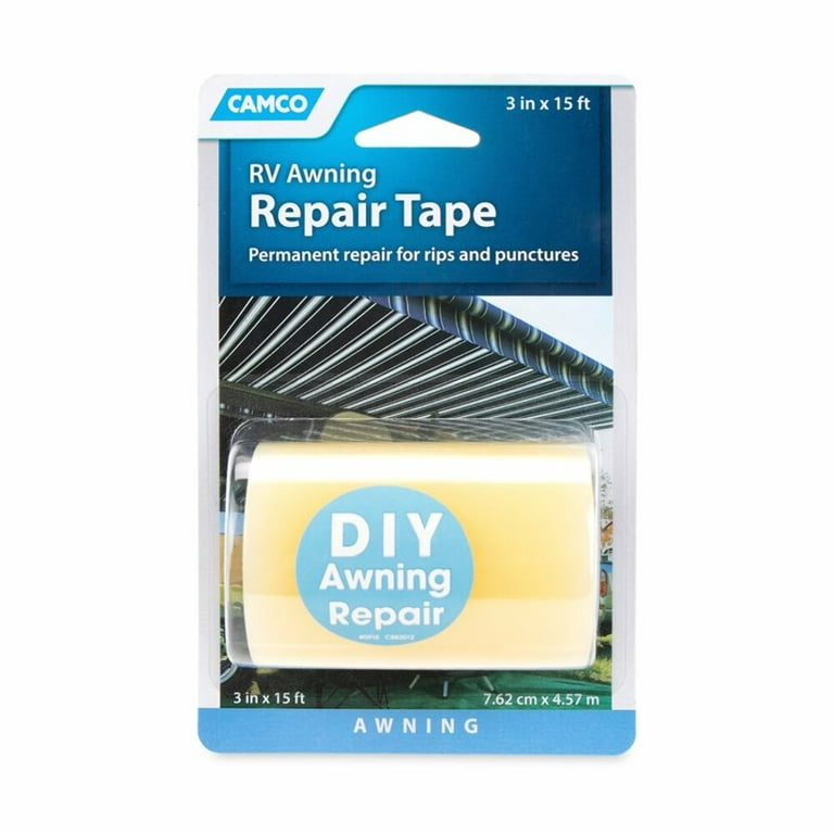Tent Repair Tape 5M Long Versatile RV Awning Repair Tape Tarp Repair Canvas  Repair Tape for Awning Cloth Outdoor Tents - AliExpress
