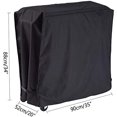 thumbnail image 2 of Housse de Chariot de Radiateur, Chariot de Refroidissement à Roulettes Quadruples, Housse de Protection, Utilisée pour Chariot de Boissons Extérieur, Congélateur, Refroidisseur de Fête, Noir, 90 x 52 x 88 cm, 2 of 5