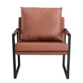 thumbnail image 2 of Lloyss Mid-Centyry Modern Accent Chair with Metal Frame, 2 of 8