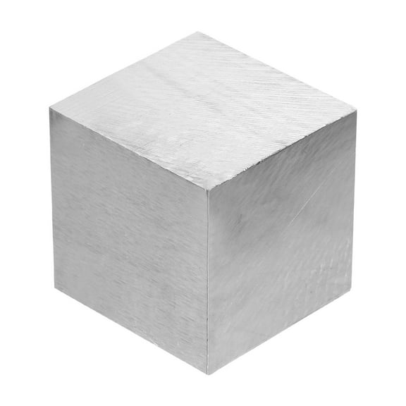 30x30x30mm Steel Bench Block, Steel Block Metal Bench Block No Holes Matched Hardened Steel Flat 123 Blocks Precision Ground Milling for Jewelry Making Stamping Tool, Square