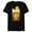Black, variant on The Simpsons Homer Simpson Beer There’s a Temporary Solution - Short Sleeve Blended T-Shirt for Adults - Customized-Black