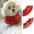 thumbnail image 1 of Pet Cloak Tassel Design Washable with Bow-knot Lint Free Bright Color Decorative Cloth Xmas New Year Pet Clothes Cat Cape, 1 of 8