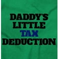 thumbnail image 2 of Daddys Little Tax Deduction Dad Joke Romper Boys or Girls Infant Baby Brisco Brands 24M, 2 of 6