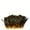 Gold, variant on Zucker Feather Products Rooster Coque Tails Feathers Dyed Over Half Bronze - 7-10" - Black