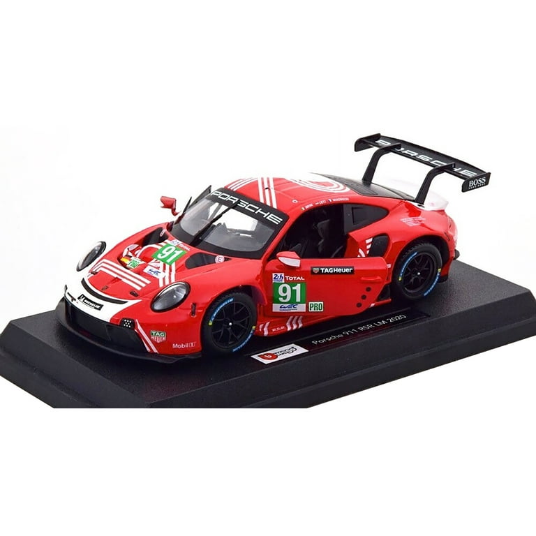 Porsche 911 RSR #91 1/24 Scale Diecast Metal Model Car by