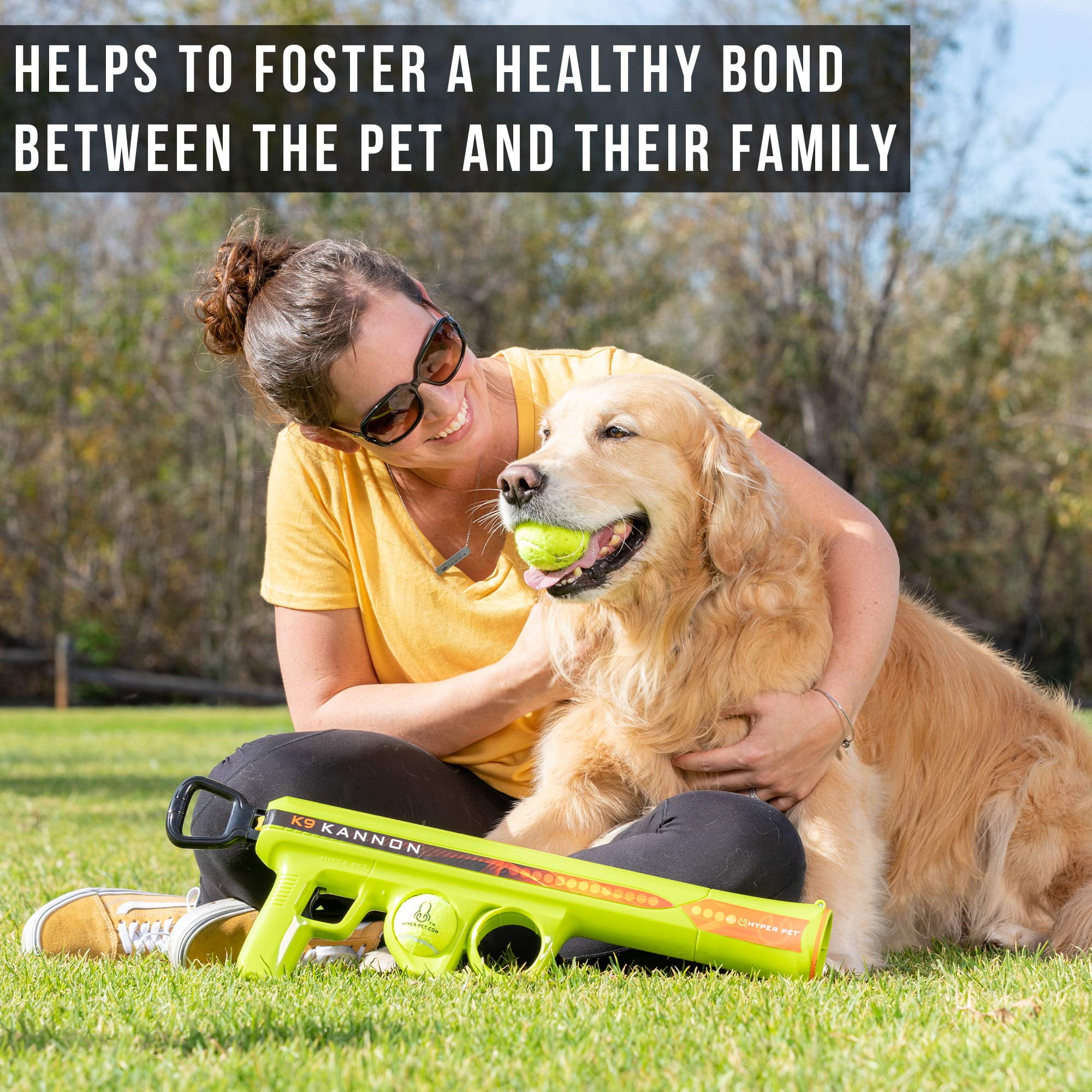Hyper Pet K9 Kannon K2 Interactive Dog Toy Ball Launcher