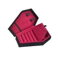 thumbnail image 1 of Caja de joyería,Joyero con forma de ataúd,decoración portátil,Estuche para guardar joyas,pendientes decorativos negros,Collares y anillos con adornos de terciopelo para decoración de, 1 of 8