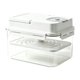 thumbnail image 2 of Contenedor de kimchi, caja de almacenamiento de alimentos, frasco de pepinillos, recipiente para fermentar chucrut. Blanco, 2 of 9