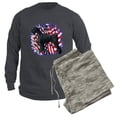 thumbnail image 6 of CafePress - Giantschnauzerpatriot - Men's Long Sleeve Charcoal Pajama Set, 6 of 7