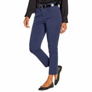 Banana Republic Ladies' Size 12 Slim-Straight Capri Pant, Navy (Isola Nights)