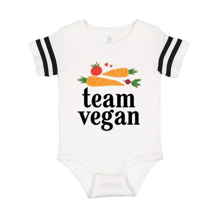

Inktastic Vegetarian Gift Team Vegan Gift Baby Boy or Baby Girl Bodysuit