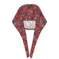 thumbnail image 3 of Kdxio Fire Sign Pattern Turban Hat for Women Men Comfortable Adjustable Cleaning Working Cap with Sweatband, 3 of 8