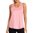 thumbnail image 1 of HNMKIU Womens Tank Tops Trendy 2025 Tops Racerback Yoga Shirts Tank Mesh Workout Clothes Women's Blouse, 1 of 4