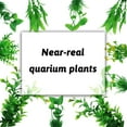 thumbnail image 5 of Fish Tank Accessories Green Plants, 11pcs Green Fish Tank Decorations, Aquarium Decor Plastic Plants, 5 of 7