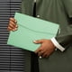thumbnail image 5 of Document Holder, Waterproof PU Leather A4 File Folder with Hand Strap, Business Envelope Organizer for Office, 13x9.4 Inch, 5 of 6