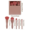 thumbnail image 4 of 5 Pcs Travel Brush Set Makeup Brushes Set Eye Shadow Brush Full Face Make Up Brush with Storage Case Powder Brush, 4 of 17