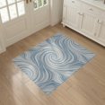 thumbnail image 3 of ODIKA Large Fluid Grey Ombre Transitional Neutral Muted Tones Abstract Non-Slip Chair-Friendly for Home Office, Hallway, Laundry Room, 3 of 7
