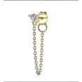thumbnail image 1 of Pendientes colgantes de plata de ley shaofei con Forma de botón para mujer 925, 1 of 4