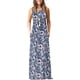thumbnail image 1 of Vestido largo suelto sin mangas de verano para mujer Vestido largo casual con bolsillos Fokelyi FSHY034-352, 1 of 3