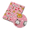 thumbnail image 1 of Tissu Sergé Imprimé Motif Personnage Garfield Chat Mignon pour Patchwork Quilting, 1 of 7