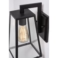thumbnail image 4 of JOPW0712MBBK AFX Joplin - 1 Light Outdoor Wall Sconce-12 Inches Tall and 6.5 Inches Wide, 4 of 5