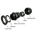 thumbnail image 4 of Uxcell 6 Tipos de Diámetro de Rosca Compresión TRS Pasacables Impermeables Locknut Paquete de 30, 4 of 8