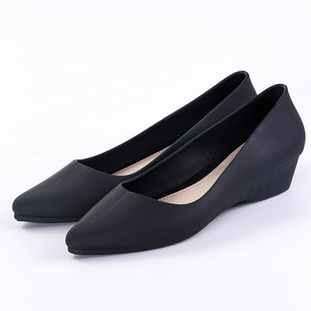 

Egmy Summer Solid Color Jelly Shoes Non-Slip Soft Bottom Women S Shoe Sandals