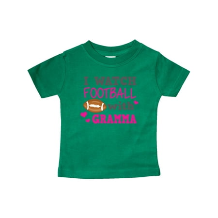 

Inktastic I Watch Football with My Gramma Gift Baby Girl T-Shirt