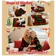 thumbnail image 7 of Christmas Flannel Throw Blanket 51x39 Inches, Soft Polar Fleece Blanket with Holiday Digital Print, Warm Lightweight Blanket for Couch, Bed, and Sofa During Winter Season, 7 of 7