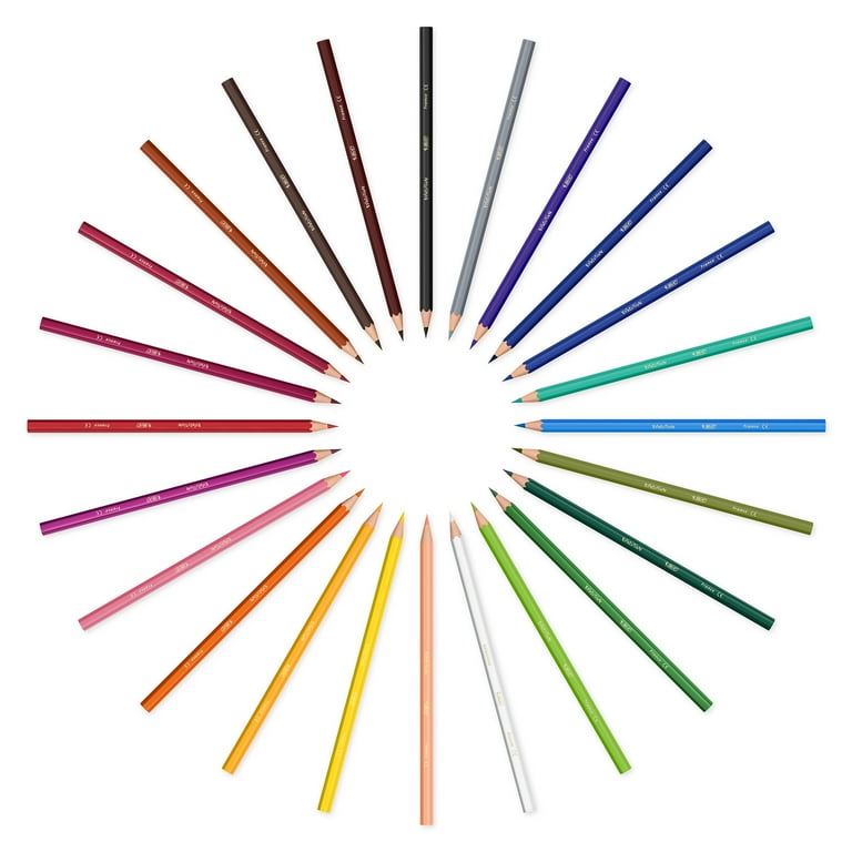 Pre-Order) BIC Big kids Erasable colored pencils BKEVOILLPK12 BIC –  CHL-STORE