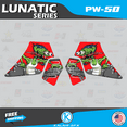 thumbnail image 2 of Kalair GFX Graphics Kit for Yamaha PW50 (All Years) Lunatic Series, 2 of 5