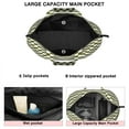 thumbnail image 3 of Olive Green and White Checkerboard Pattern Travel Tote Bags for Women Carry On,Large Weekender Bags for Women Travel,Multi Functional Duffle Bag for Work,Shopping,Sports, 3 of 5