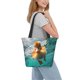 thumbnail image 2 of Disketp Underwater Swimming Duck Bolsa de Hombro Casual para Mujer, Bolso Cruzado para Compras, Viajes y Uso Diario, 2 of 6