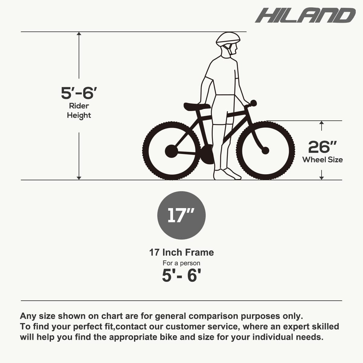 17 inch sale bike frame height